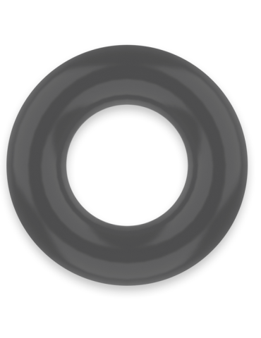powering anneau pénien super flexible et résistant 3.8cm pr04 noir