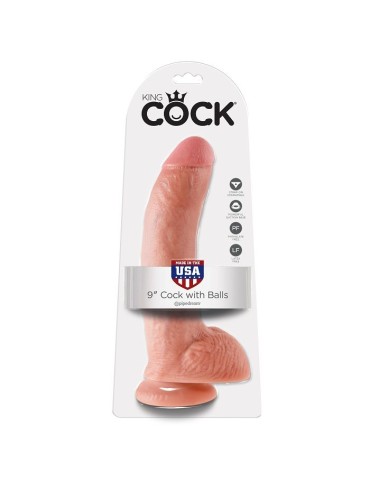 king cock 9 "pénis naturel réaliste 22,9 cm