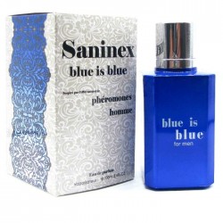parfum aux phéromones homme saninex blue is blue