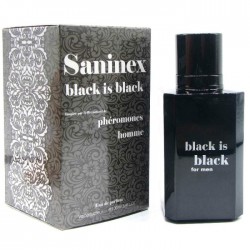 saninex noir est un parfum noir avec des phéromones homme