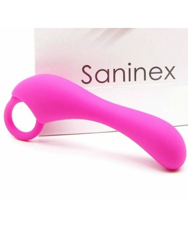 saninex duplex stimulator orgasmic anal sex unisexe rose