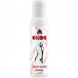 eros lady lube lubrifiant anal à base d'eau anal 100 ml
