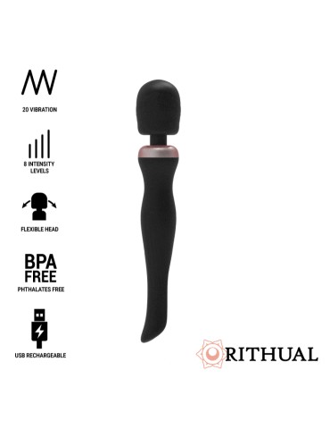 rithual akasha wand rechargeable powerful 2.0 noir