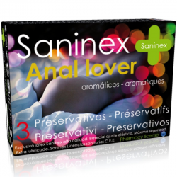 saninex condoms aromatiques amant anal 3 unités