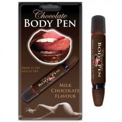 stylo corporel spencer chocolat