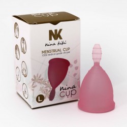 nina cup coupe menstruelle taille l rose 6 + 1 gratuit