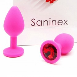 saninex rose plug sexe anal orgasmique intense unisexe