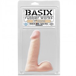 pénis en gélatine naturelle basix 15 cm
