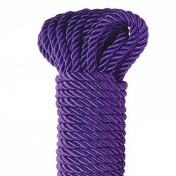 corde en soie lilas de luxe série fétiche fantasy 9,75 mètres