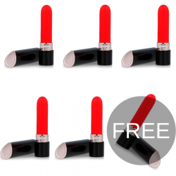 vibromasseur de rouge à lèvres shia style lèvres 5 + 1 gratuit