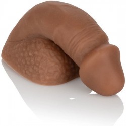 emballage pénis silicone pénis 10cm marron
