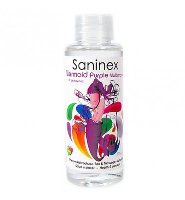 saninex huile de massage sirène violette 100 ml