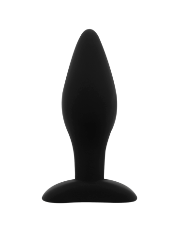 ohmama plug anal classique en silicone taille s - 7,5 cm