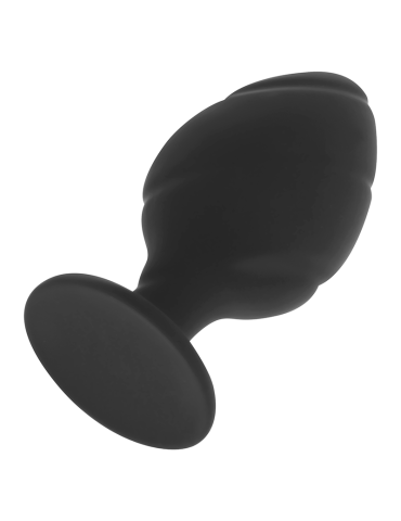 ohmama plug anal en silicone taille l - 9 cm