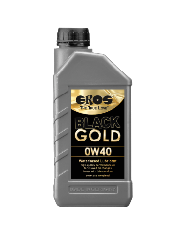 eros noir gold 0w40 lubrifiant à base d'eau 1000ml