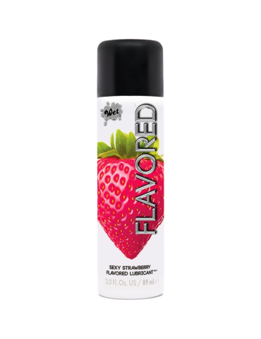 lubrifiant humide aromatisé fraises au kiwi 89 ml