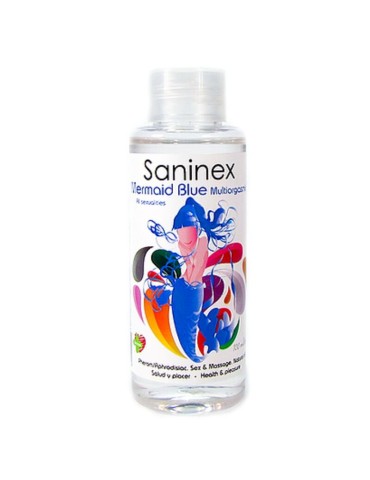 huile de massage sirène bleue saninex 100 ml