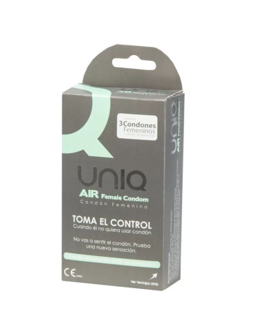 préservatif uniq air préservatif féminin 3 unités