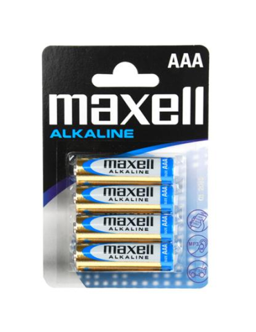 maxell batterie alcaline aaa lr03 blister * 4 eu