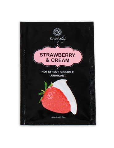 lubrifier les fraises avec de la crème 10ml