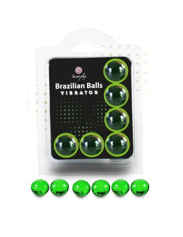 secretplay set 6 boules brésiliennes vibromasseur