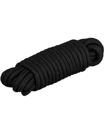 secretplay 10m corde de bondage noire
