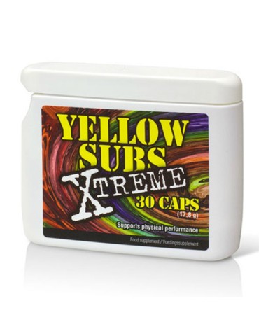 cobeco yellow subs xtreme energy avec caféine 30 gélules